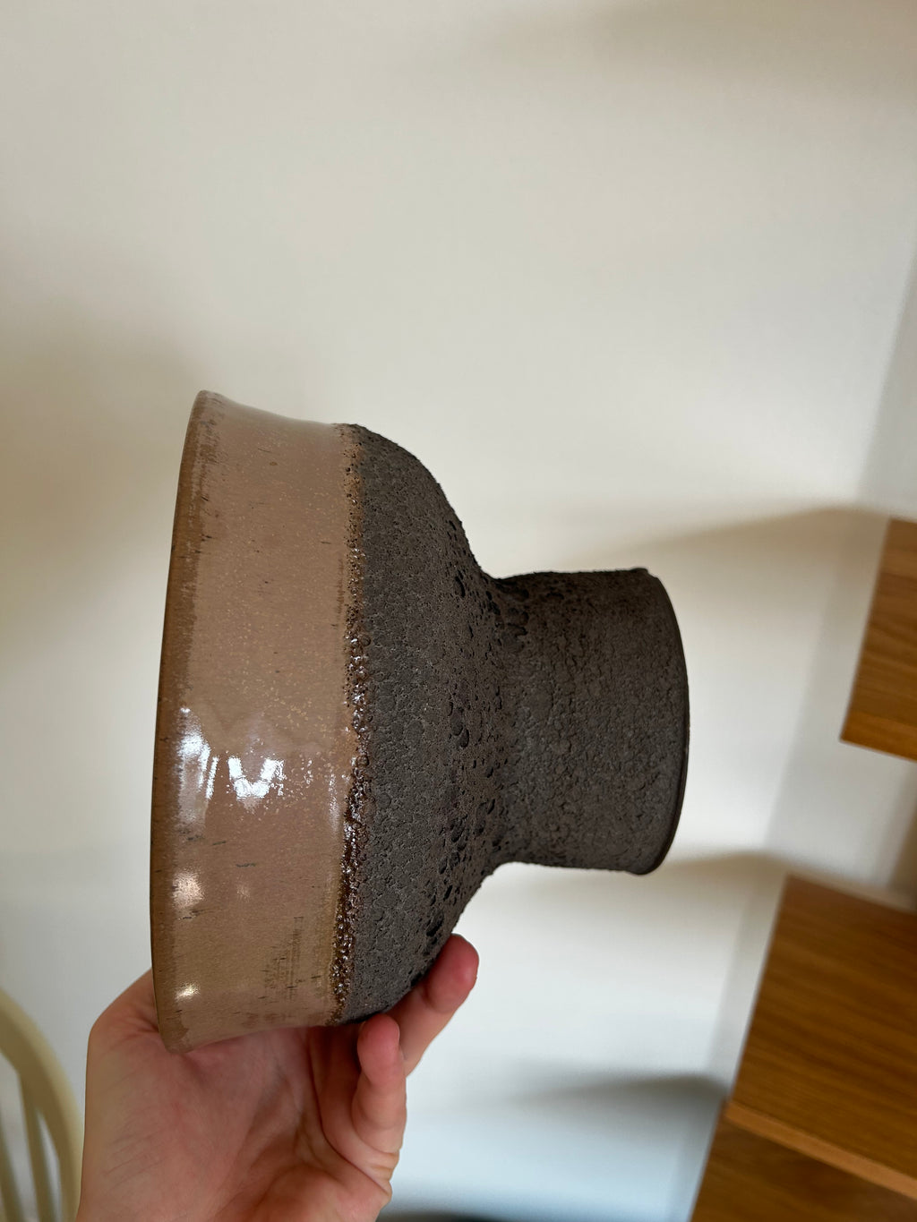 Piedestal skål